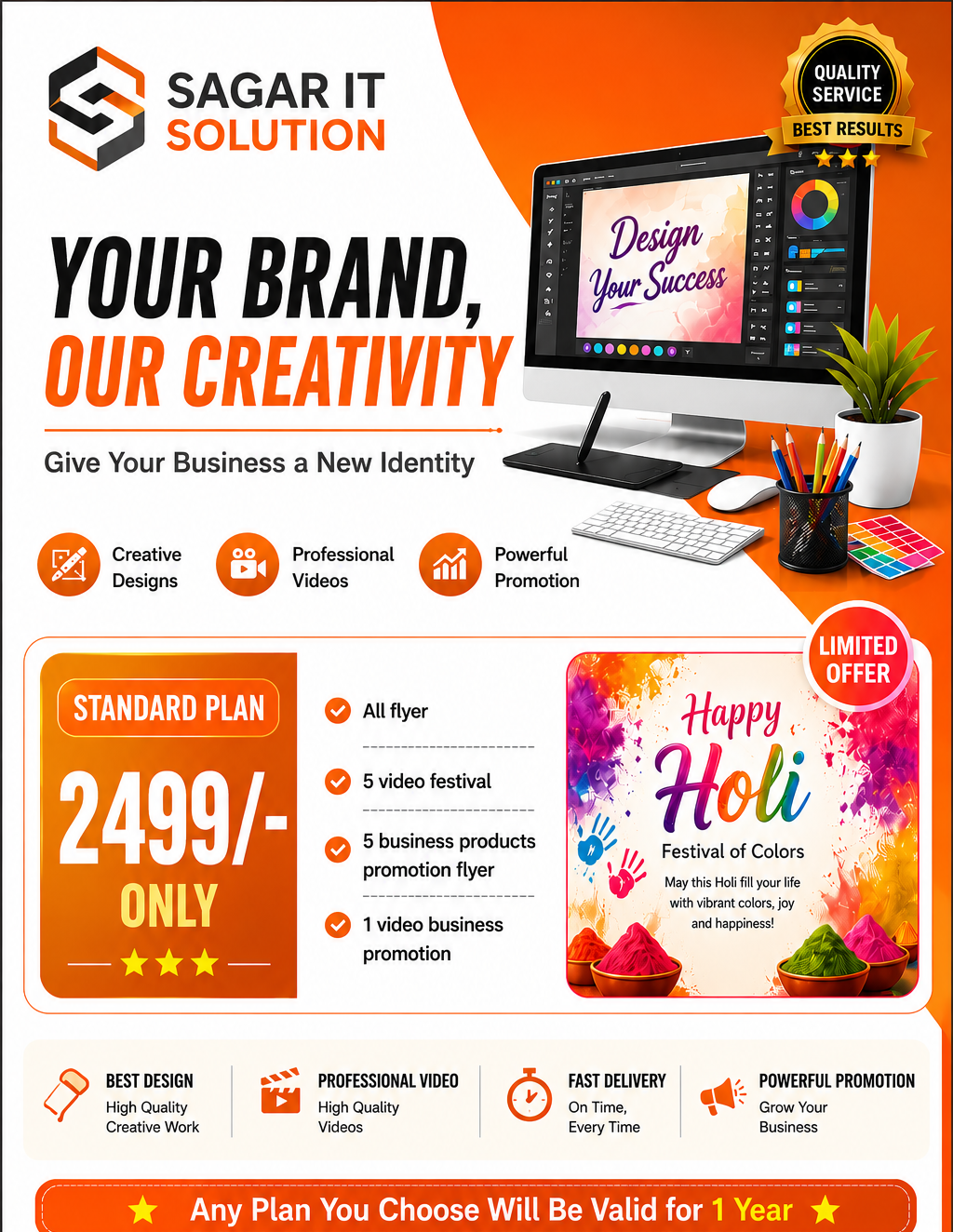 Standard Plan – ₹2499/Year